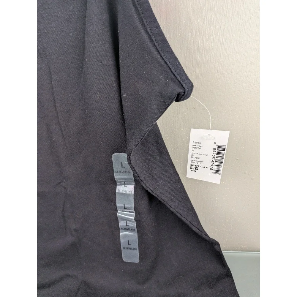 The Childrens Place Girls Black Camisole Adjustable Straps Size L 10-12 NWT